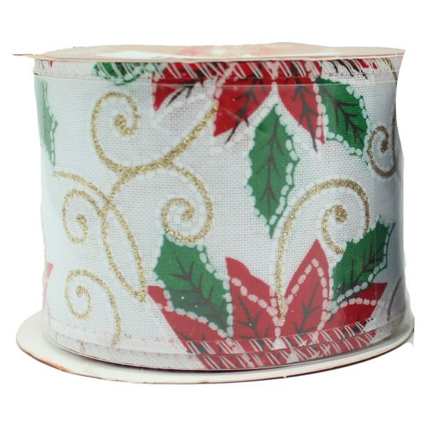 Miro Christmas Ribbon 2.5inx10yd