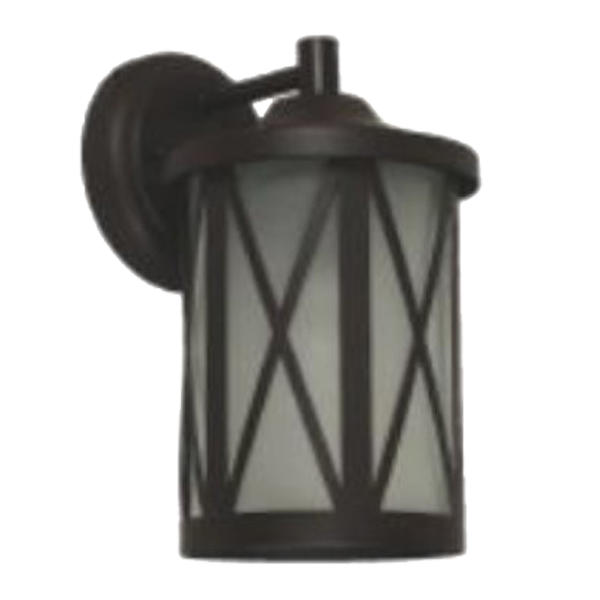 Ike Lite Outdoor Wall Lamp 1-Light E27 60W Brown