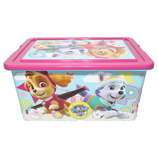 ****Disney Kids Storage Container 35L Paw Patrol Girls