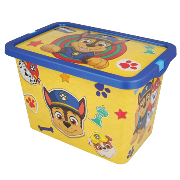 ****Disney Kids Storage Click Box 7L Paw Patrol Boys