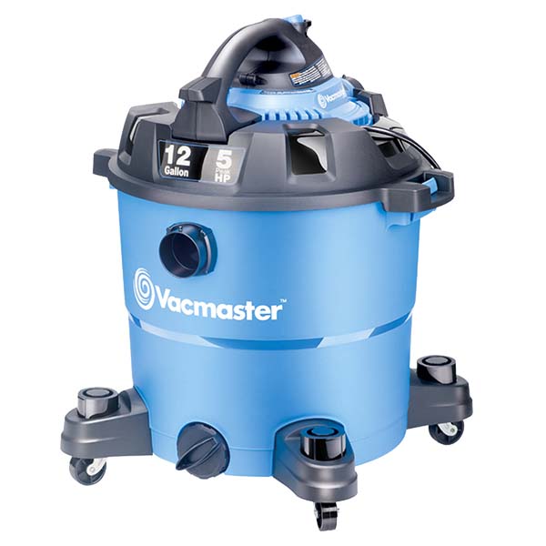 Vacmaster Vacuum Wet/ Dry 12 Gallon 5 HP 2-1/2-In. Hose Detachable Blower