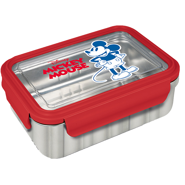 ****Disney Kids Sandwich Box Stainless Steel 670ml - Mickey