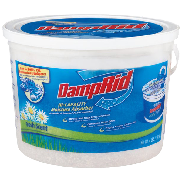 DampRid Hi-Capacity Fresh Scent Moisture Absorber with Microban 47.5 Oz