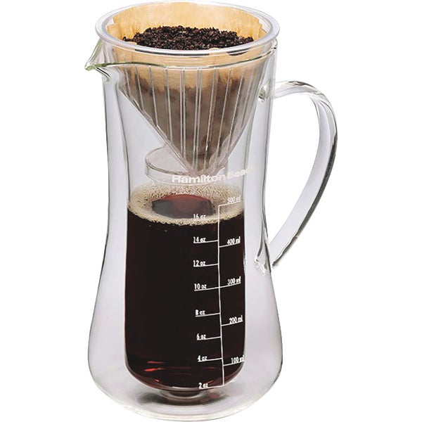 ****Hamilton Beach Pour Over Coffee Maker Glass Carafe 17 Oz