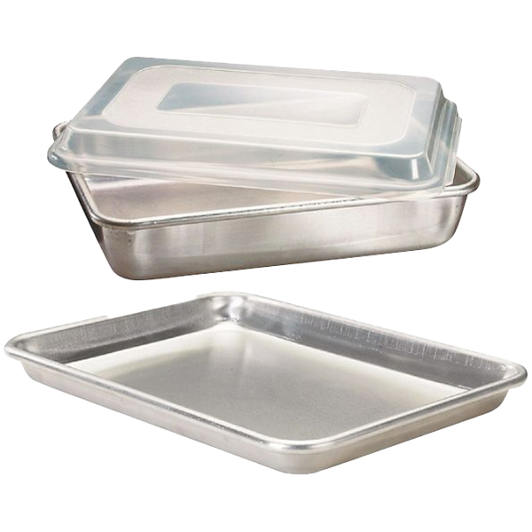 ****Nordic Ware Naturals 3 Piece Baking Pan Set