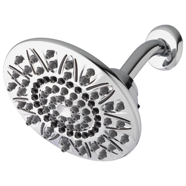 Waterpik RainFall 7-Spray 1.8 GPM Fixed Showerhead, Chrome