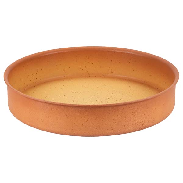 ****Hamilton Beach Cake Pan 11in Round Terracotta Non-stick