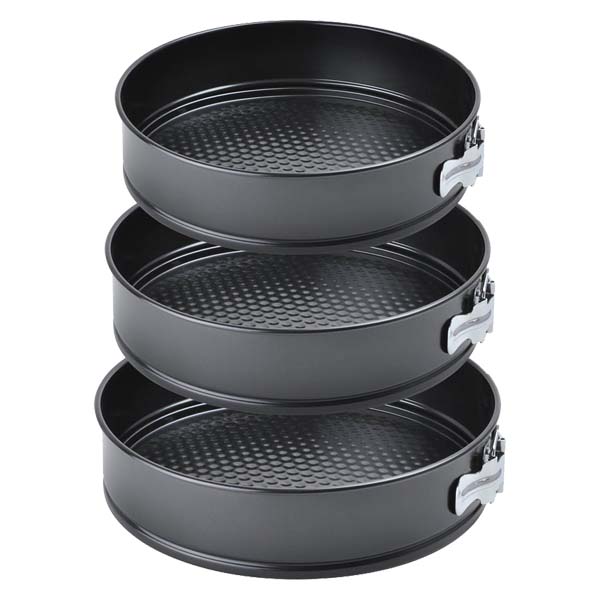 ****Alpine Cake Pans 3pc Set 9.5,10,11 In.