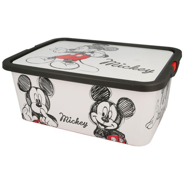 ****Disney Kids Storage Click Box 13L Mickey