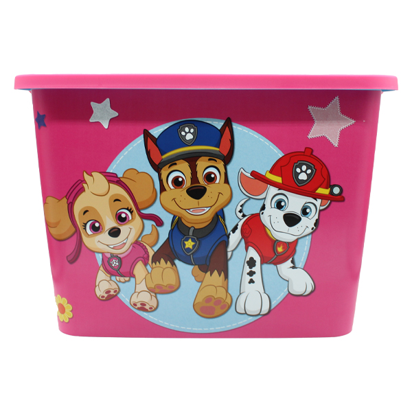 ****Disney Kids Storage Click Box 23L Paw Patrol Girls