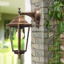 Royal Homes Outdoor Wall Light Rust