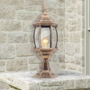 Royal Homes Outdoor Post Light Rust