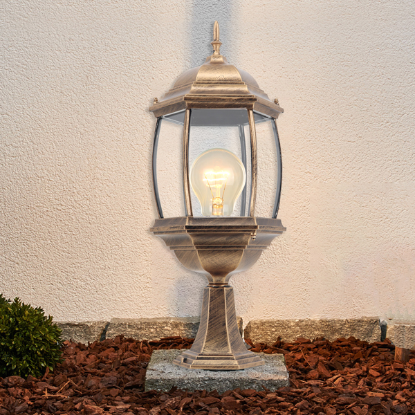 Royal Homes Outdoor Post Light Rust