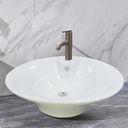 ****Royal Homes Vessel Bathroom Sink 18.5X 18.5X6.2In.