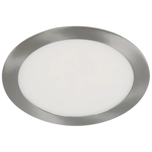 General Lighting 1-Light Ceiling Lamp Satin Nickel 18W Daylight (White Light)