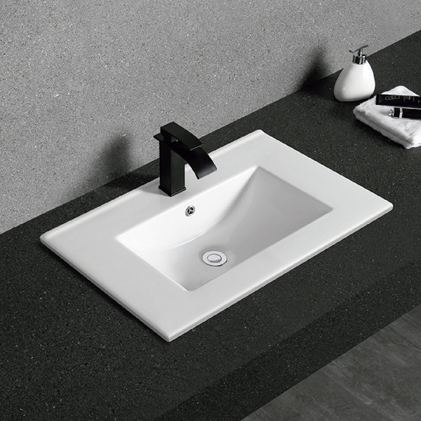 Royal Homes Top-Mount Bathroom Sink 23.6 x 18.1 In.