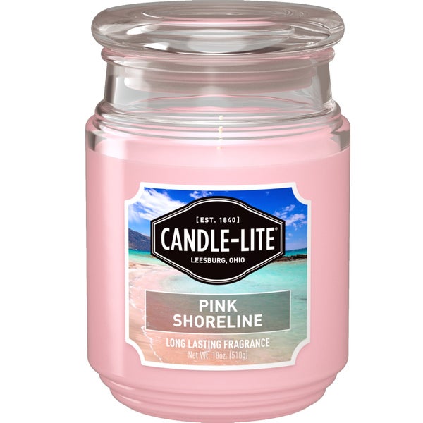 Candle-Lite Everyday 18 Oz Jar Candle - Pink Shoreline