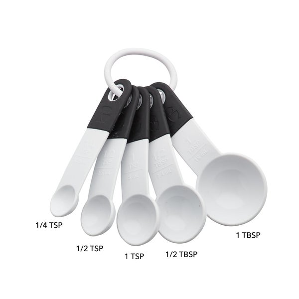 ****KitchenAid 5pc Measuring Spoons, White