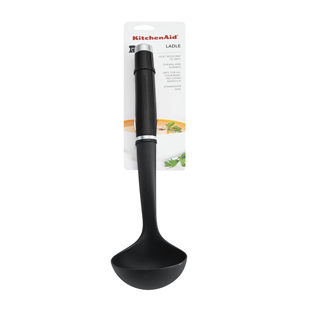 ****KitchenAid Classic Nylon Ladle 12in Black