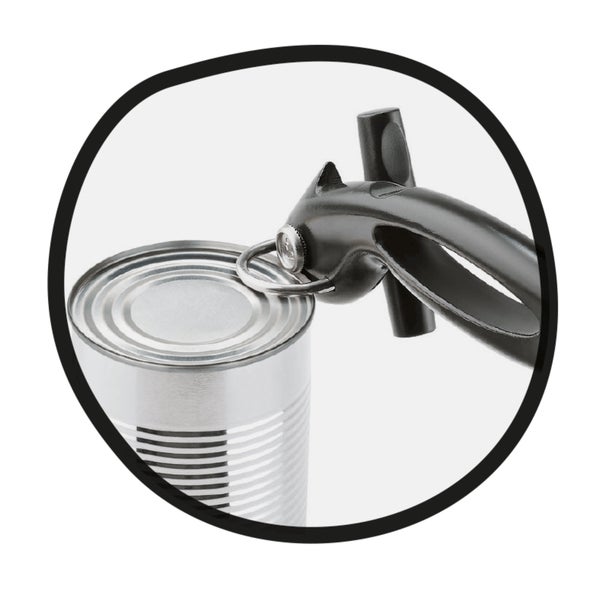 ****Moha Duo Safety Can &amp; Jar Opener, Black