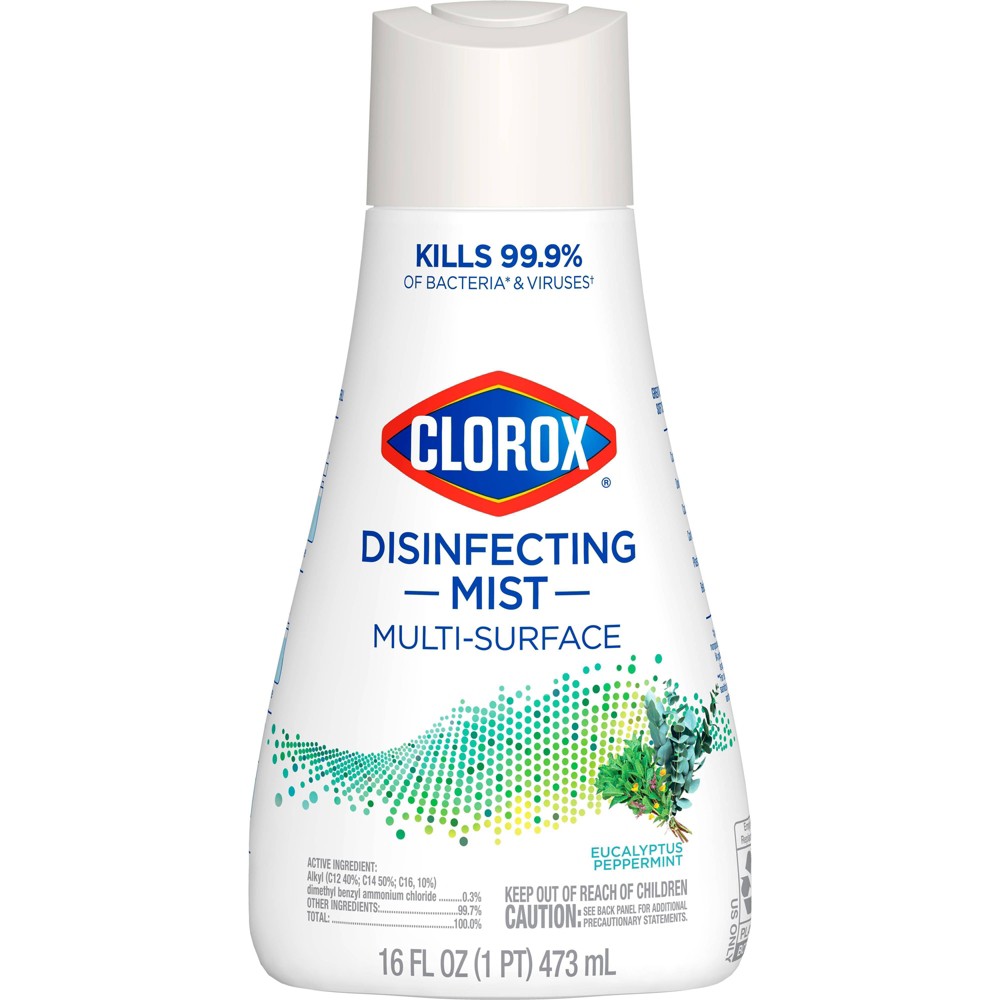 ****Clorox Disinfecting Cleaner Mist Refill 16oz Eucalyptus Peppermint