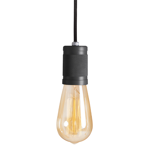 Westinghouse Pendant Lamp Aluminum E27 60W Black