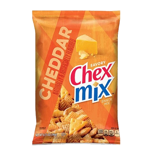 Chex Mix Snack Cheddar Cheese 8.75oz