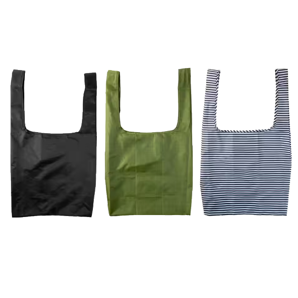 ****Core Home 3pk Reusable Nylon Tote Bags