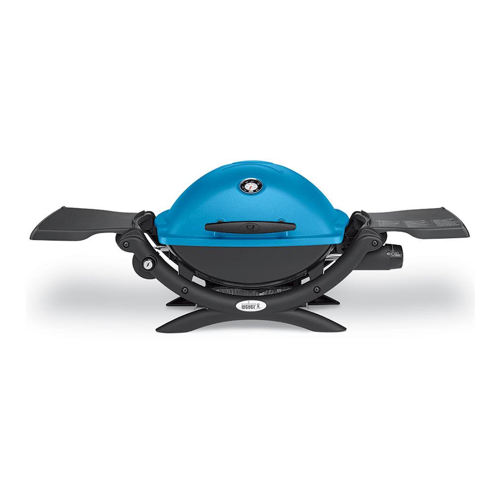 Weber Q 1200 1-Burner 8,500 BTU LP Gas Grill, Blue