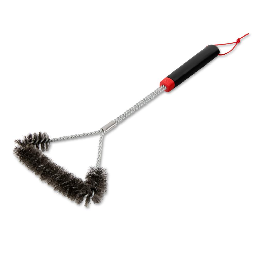 ****Weber 18 In. Stainless Steel Bristles 3-Sided Grill Cleaning Brush