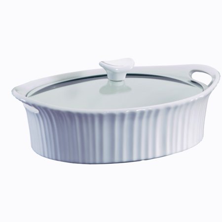 ****Corningware Oval Covered Casserole Dish 2.5 Quart