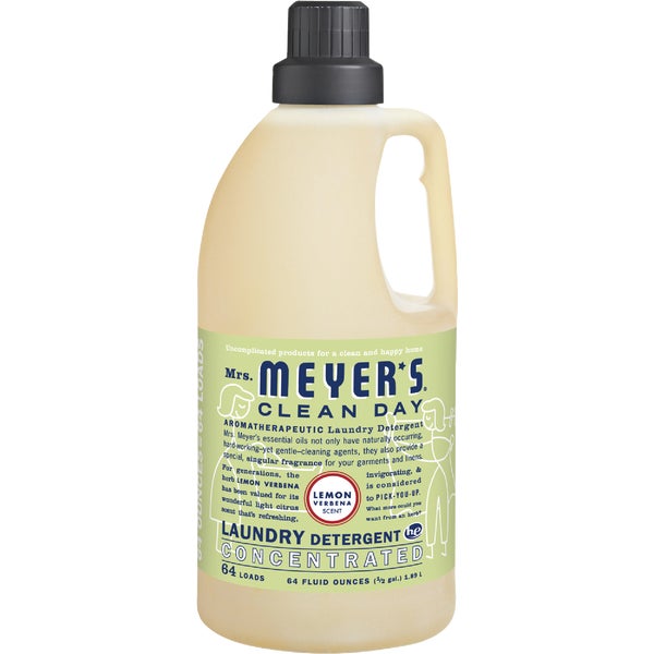 ****Mrs. Meyer's Clean Day Lemon Verbena Concentrated Laundry Detergent 64 Oz