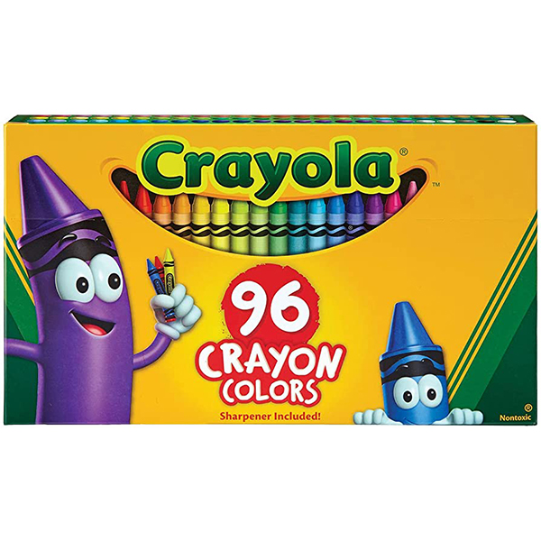 Crayola Crayons with Sharpener 96 Count