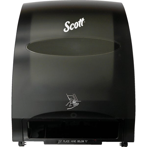 Kimberly Clark Scott Essential Hard Roll Electronic Paper Towel Dispenser, Smoke (Black)