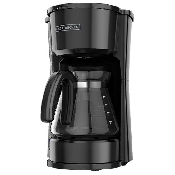 Black &amp; Decker 4-in-1 5-Cup Station Coffeemaker, Black &amp; Copper