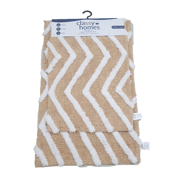 Classy Homes Bath Mat Set