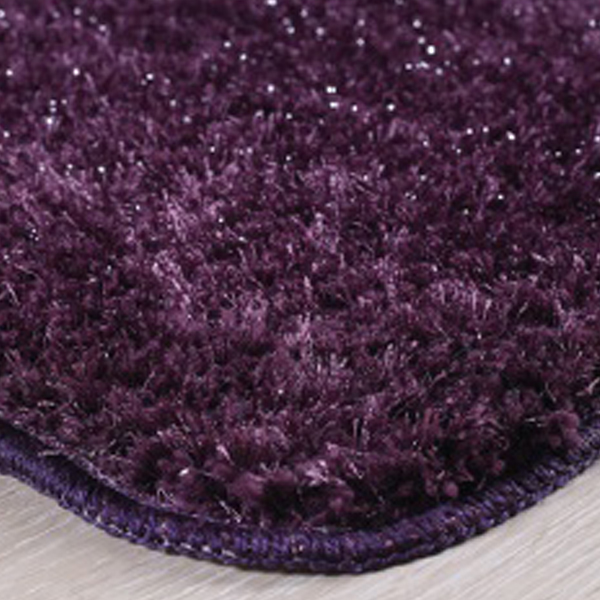 Classy Homes Bath Mat S/Purple 20In.x32In.