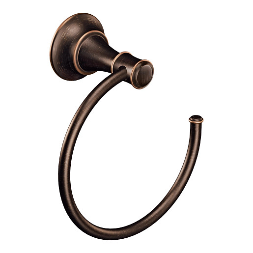 ****Moen Ashville Towel Ring, Mediterranean Bronze