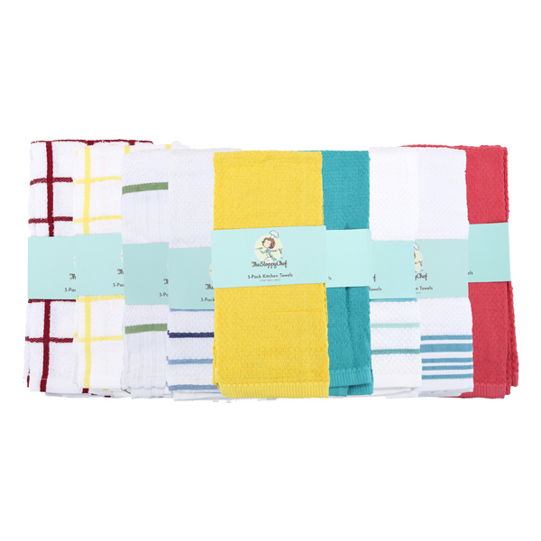 Classy Homes Kitchen Towels 3 Pack