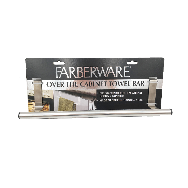 Farberware Over-Cabinet Towel Bar 14.2in