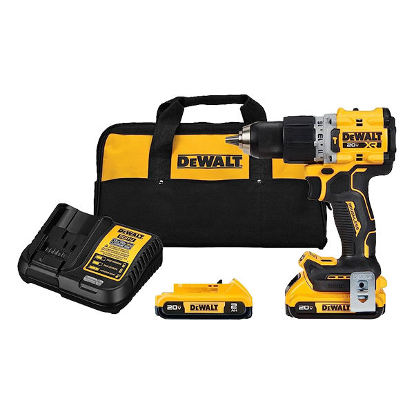 Dewalt XR Brushless Cordless 1/2 In. Hammer Drill/Driver Kit 20V MAX