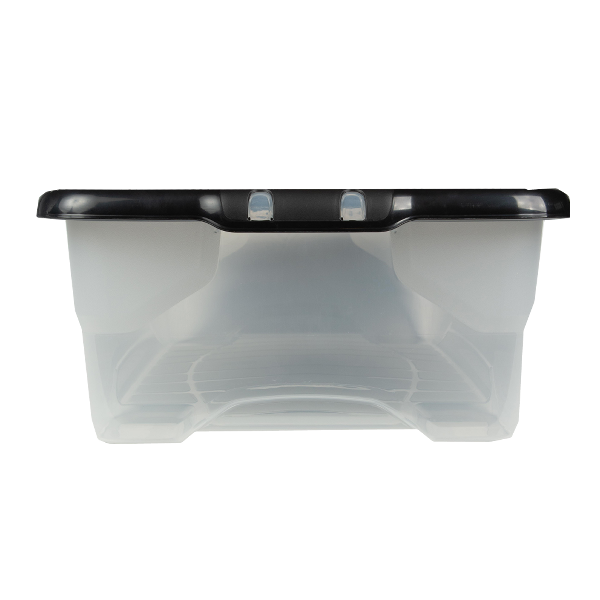 Strata Curved Storage Box with Lid, 42L