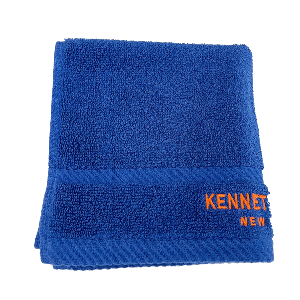 ****Kenneth Cole Face Towel 13in Navy