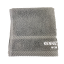 ****Kenneth Cole Face Towel 13in Medium Grey