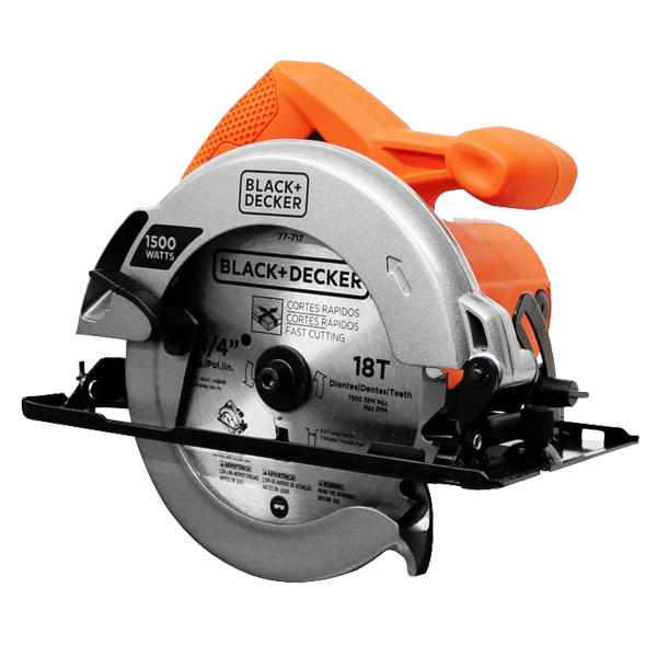 ****Black &amp; Decker Circular Saw 1500W 7-1/4