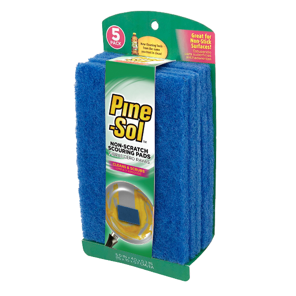 ****Pine-Sol Non-Scratch Scouring Pads 5pk