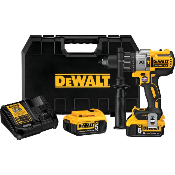 ****Dewalt 20-Volt MAX XR Lithium-Ion Brushless 1/2 In. 3-Speed Cordless Hammer Drill Kit