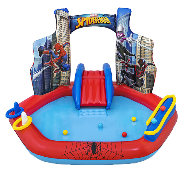 ****Bestway Spider-Man Play Center 6'11In. x 6'9In. x 50In./2.11m x 2.06m x 1.27m