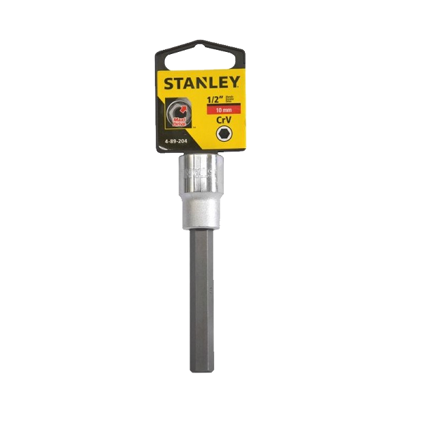 ****Stanley Metric Long Hex Point Socket 1/2 In. 10mm