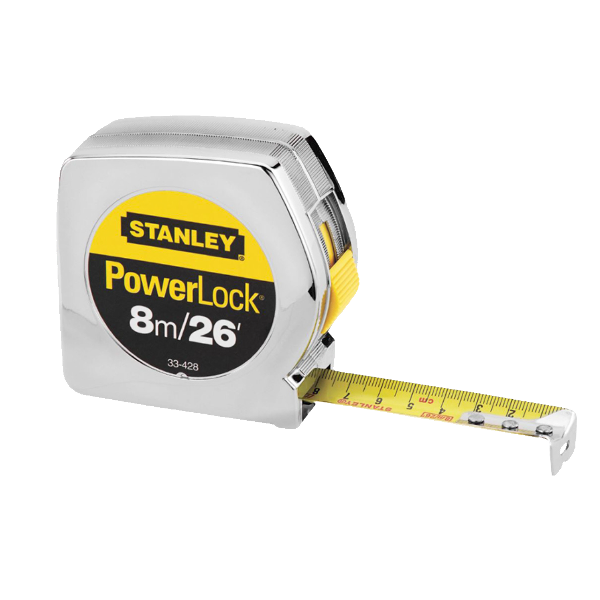 ****Stanley PowerLock Tape Measure 8m/ 26 Ft